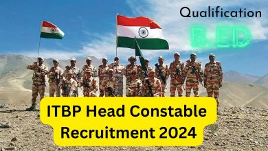 ITBP Head Constable (Education Stress Counselor) Recruitment 2024