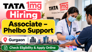 Tata 1mg Associate Phelbo Support Job 2026
