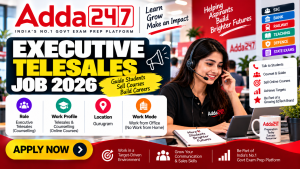 Adda247 Executive Telesales Recruitment Banner