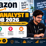 Amazon Risk Analyst II Job 2026 – Bengaluru
