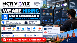 Data Engineer II Hiring Banner