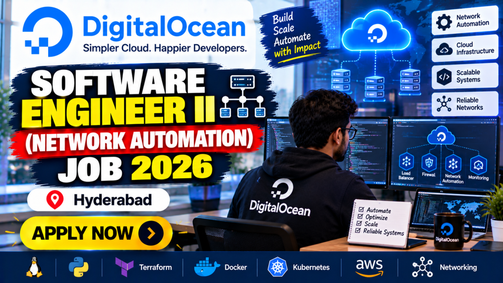DigitalOcean Network Automation Career Banner