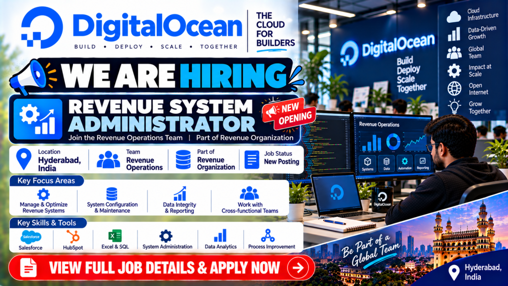 DigitalOcean Revenue Operations Hiring Poster (1)