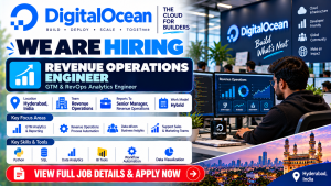 DigitalOcean Revenue Operations Hiring Poster