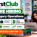 FirstClub Category Operations Job 2026 – Full Time