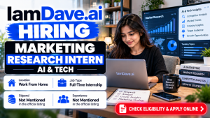 IamDave.ai Marketing Research Internship
