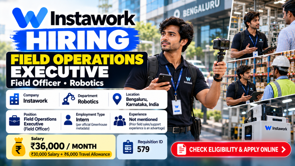 Instawork Field Operations Hiring Banner