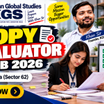 Khan Global Studies Copy Evaluator Job 2026 – Noida