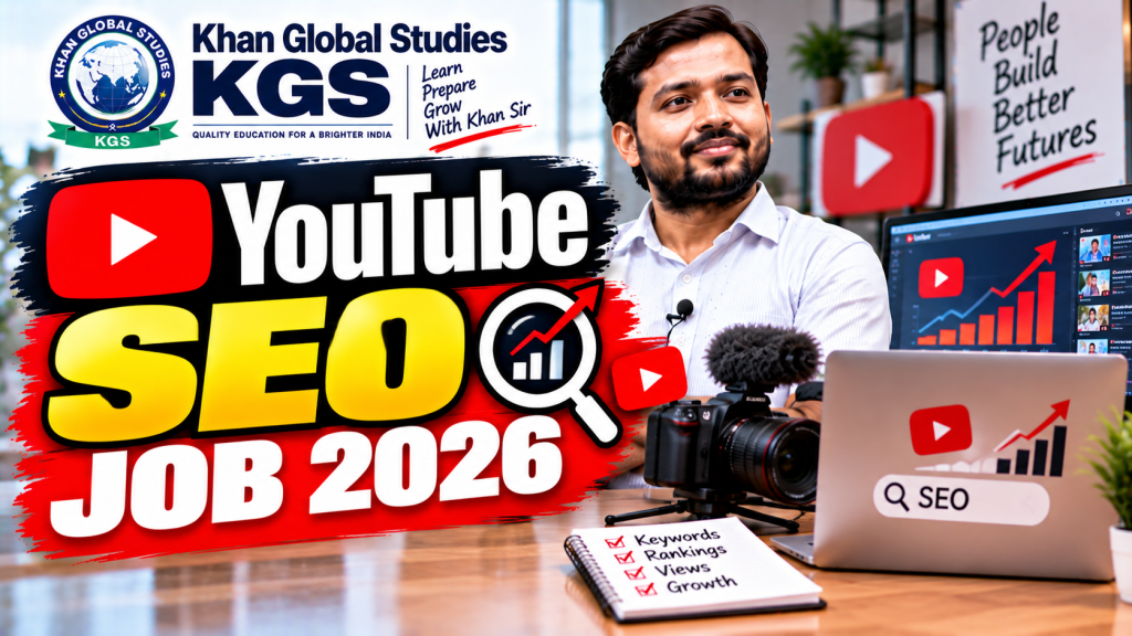 Khan Global Studies YouTube SEO Job 2026