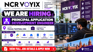 NCR Voyix Chennai Hiring Banner