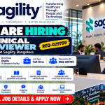 Sagility Reviewer-Clinical Job 2026 – Bangalore (Onsite)