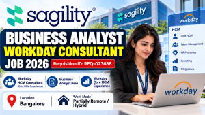 Sagility Workday Consultant Hiring 2026